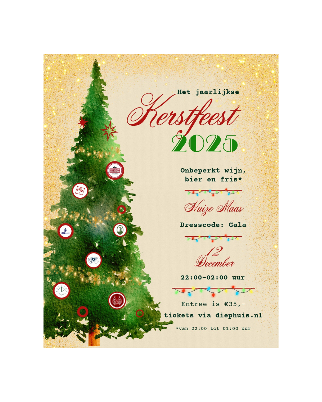 Kerst vieren met andere rechtenstudenten!